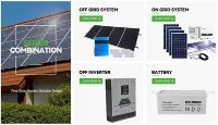 Компоненты промышленной солнечной системы